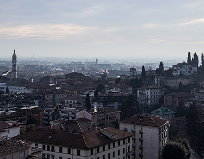 Bergamo cityscape