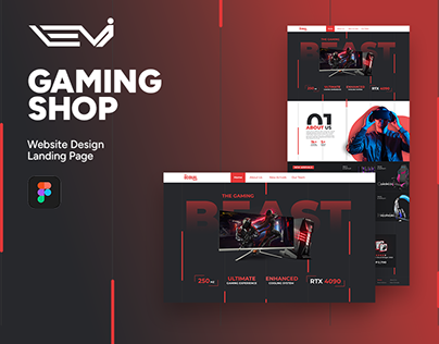 Gaming Pc Store Website  UI/UX design on Behance