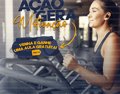 Flyer Acadêmia 💪
