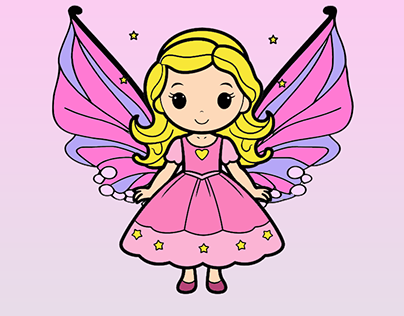 Fairy Drawing for kids