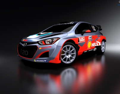 Hyundai I20 WRC 2014 Visualization