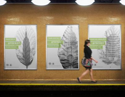 Greener Cities Poster Series