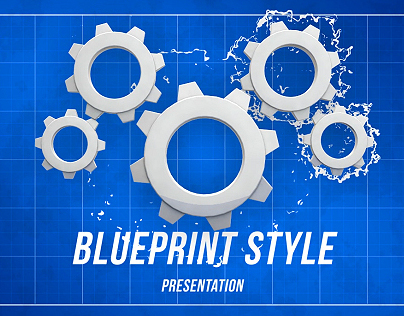 Blueprint Style Presentation