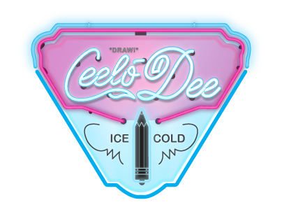 Neon Self Promo Logo