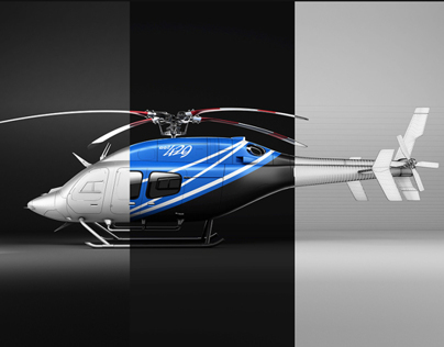 3D model Bell 429