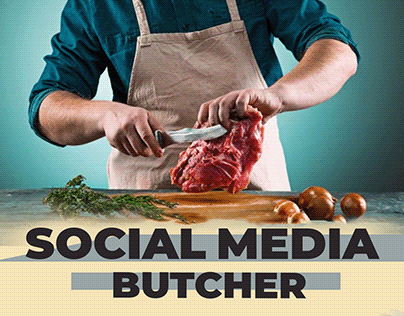 Social Media Butcher / Sosyal Medya Post Tasarımı Kasap