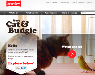 Cat & Budgie - Freeview