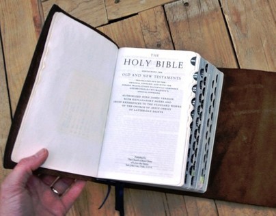 Custom Bible & Scripture Leather Bindings