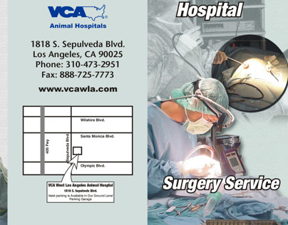 Specialty Hospital Brochures, VCA Animal Hospitals
