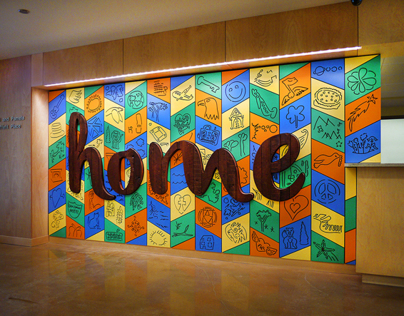 "Home" Collaborative Installation