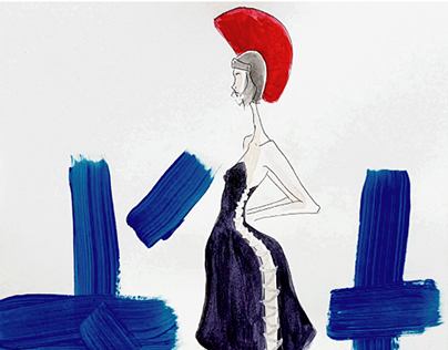 Vivienne Westwood inspired illustrations