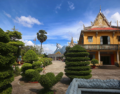 Khmer culture in Mekong River Delta , Vietnam