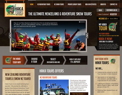 Travel & Tourism Company Website