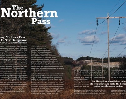 Northern Pass Magazine Spread
