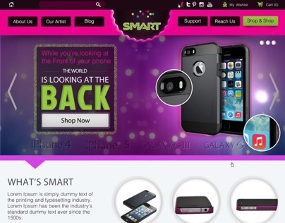 Smartphone Homepage