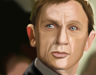 Portrait of Daniel Craig