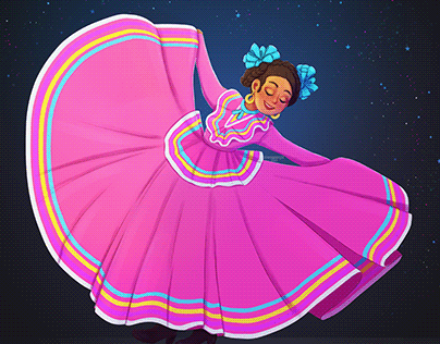 Dance (Representative costume in Mexico)