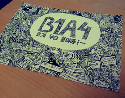 B1A4 3rd Mini Album Fan art - 1st