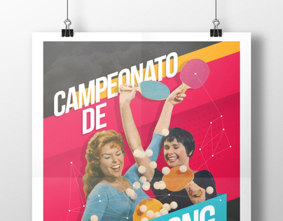Poster Campeonato de Ping -Pong