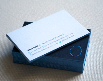 Thought Card (business card)