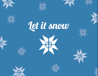 Let It Snow - Christmas Print