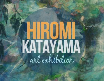 Hiromi Katayama Exhibition Show Card