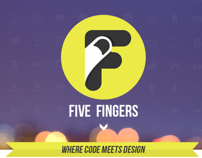 Five finger solutions parallax website