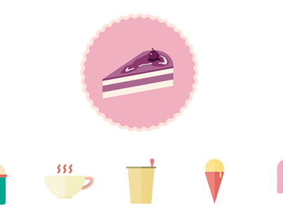Bakery Flat Icon Design