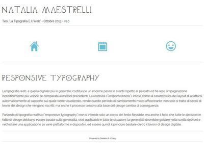 Web Typography