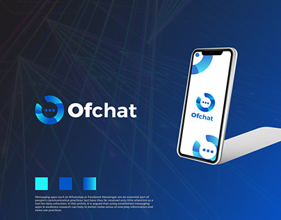 Ofchat app icon design