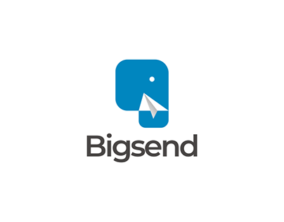 Bigsend logo concept
