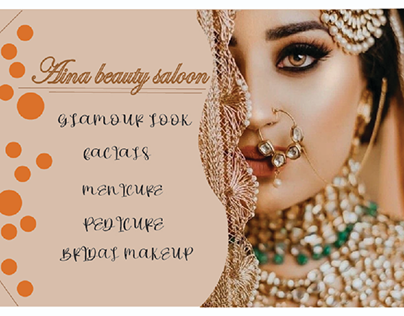 beauty saloon business card