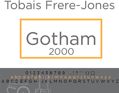 Gotham typeface