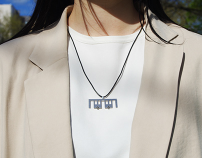 Troolikas - stainless steel necklace
