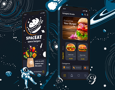 Spaceat | Fast Food Delivery App