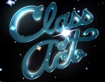 Class Act Label, 3D Logo Animation