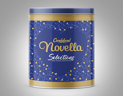 Novella Chocolate Packaging Design