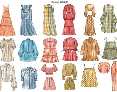 Gingham Checks Spring Summer Collection