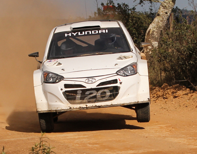 Hyundai i20 WRC test in Alentejo (21.02.2014)