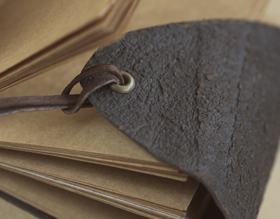 Handmade Journals /Leather and Natural Recycled paper