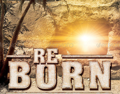 Reborn Church Flyer Template