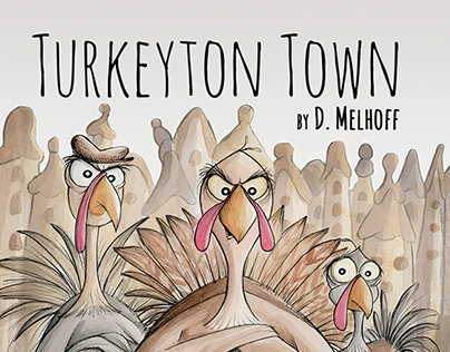 Children's Book : Turkeyton Town 