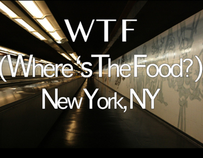 Where There's Food in NY, NY