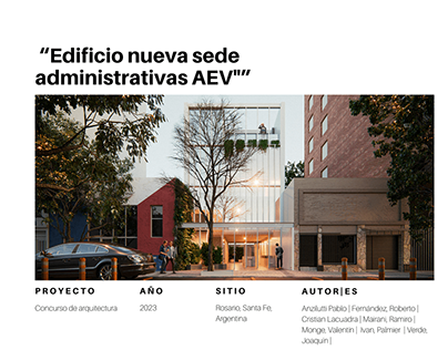 Edificio Nueva sede administrativa AEV | Rosario, Arg