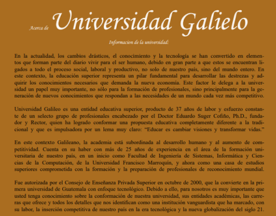 Catalogo Galileo