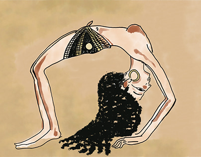 Ilustraciones de la Danza en el Antiguo Egipto