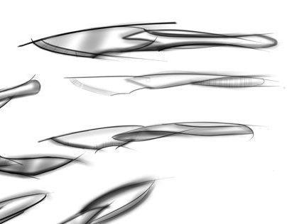Protection Knives Renderings by Gillette
