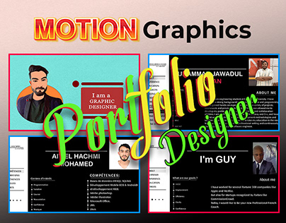 Motion Graphic Portfolio Design