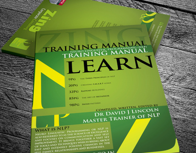 Zing training manual & DVD
