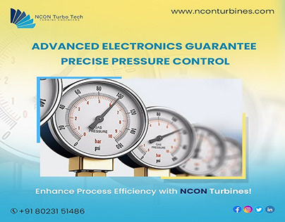 Advanced electronics guarantee precise pressure control